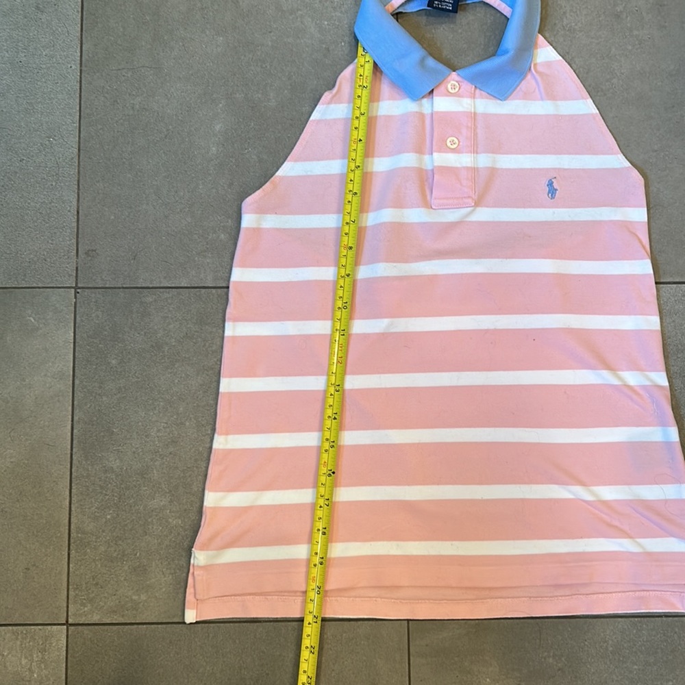 Ralph Lauren Open Back Polo Shirt - Picture 5 of 7